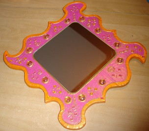 Miroir Rose